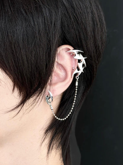Razorwing Chain Earrings