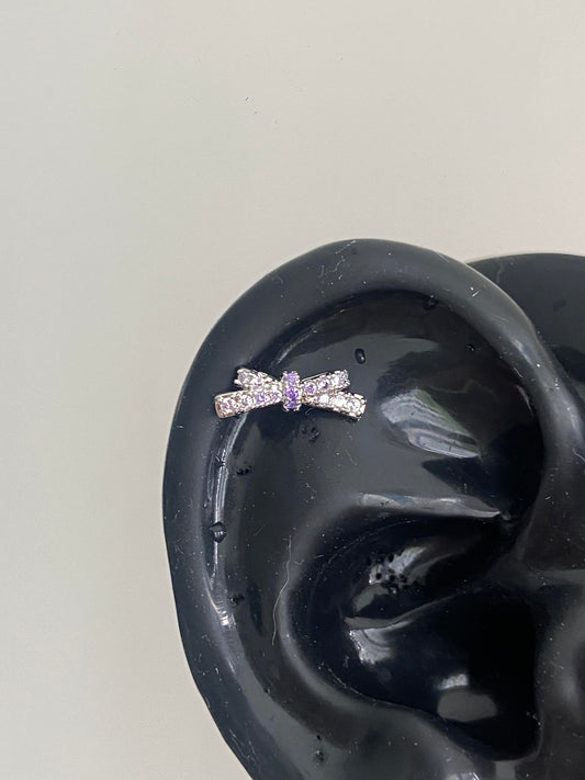 Fairy Bow Helix Earrings