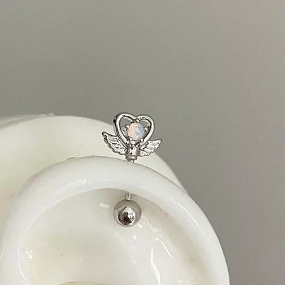 Angel Wish Vertical Helix Earrings