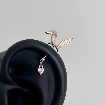 Bunny Ears Vertical Helix Earrings
