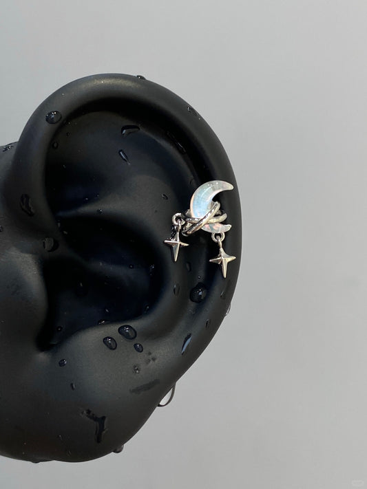 Lunara Orbit Helix Earrings