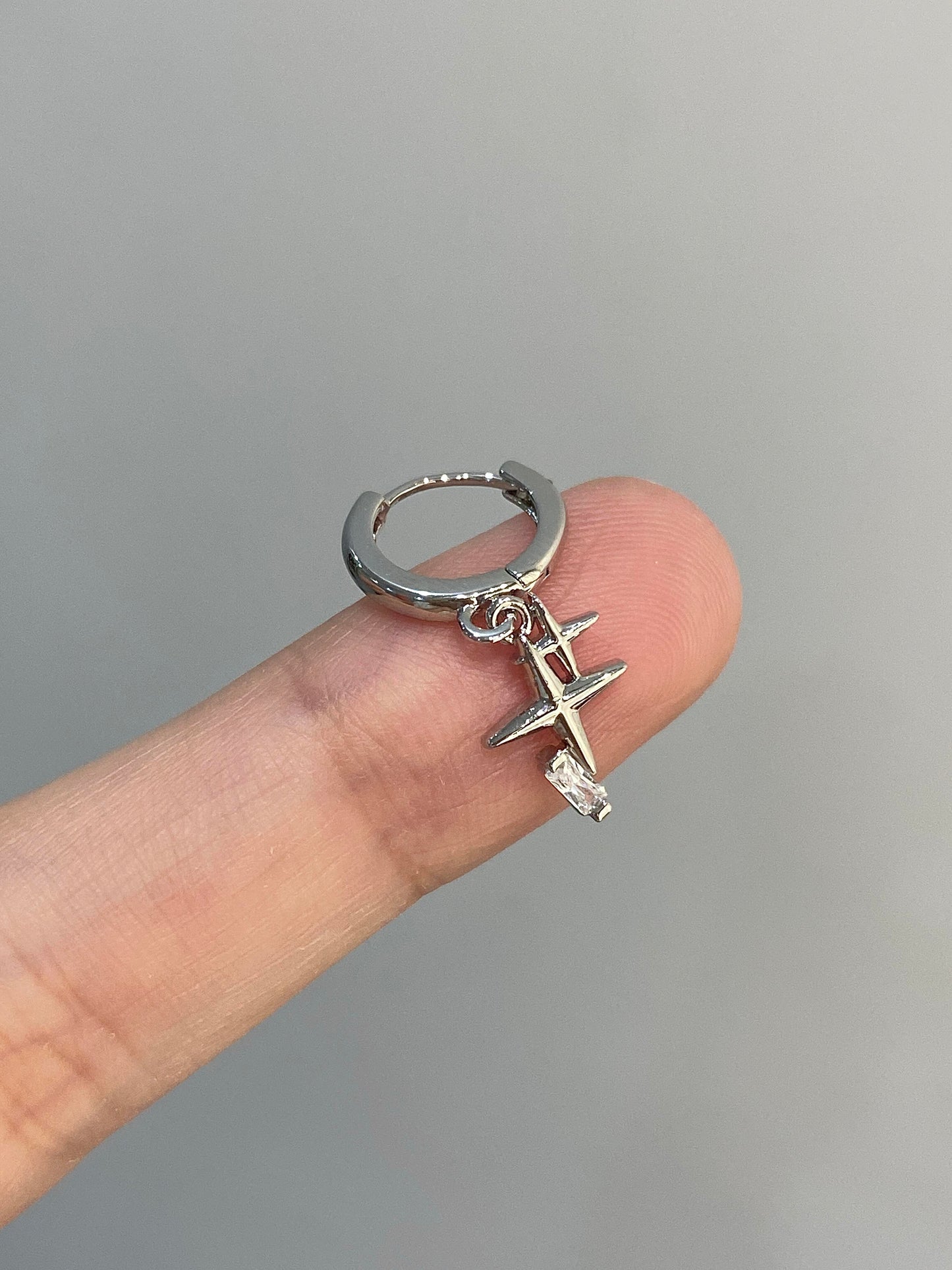 Hanging Stars Helix Earrings
