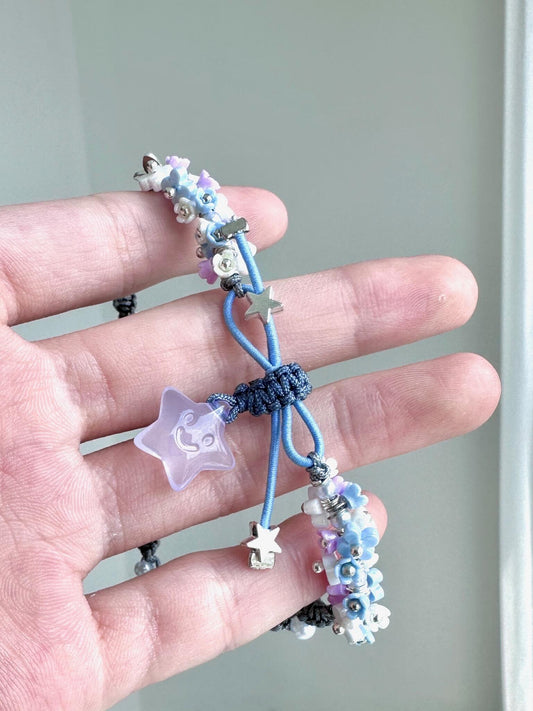 Star Gem Macrame Bracelet
