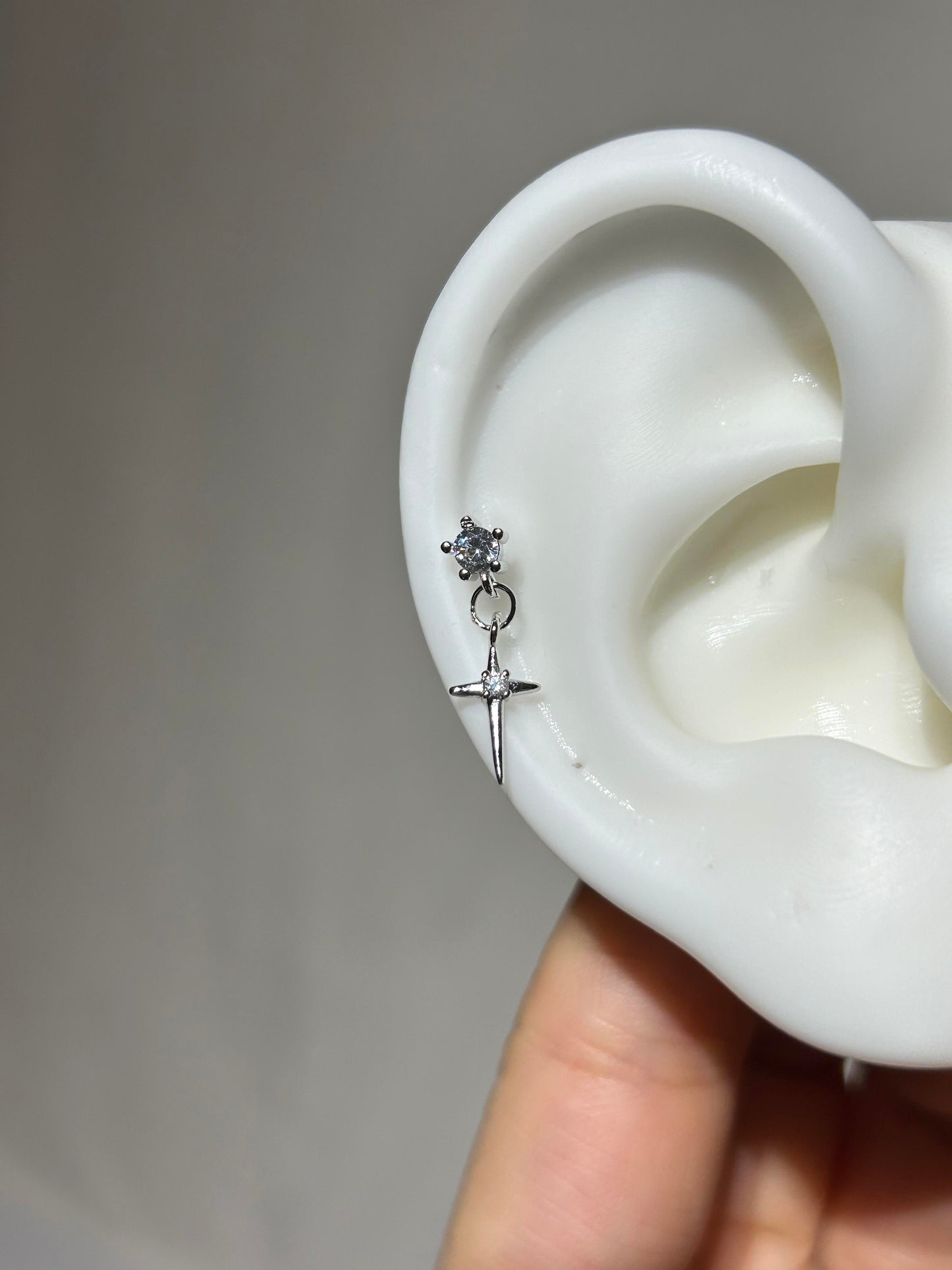 Crux Dagger Helix Earrings