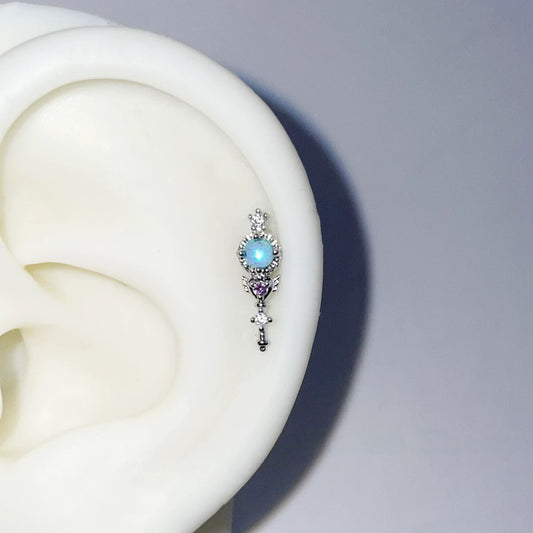 Relic Prism Helix Earrings