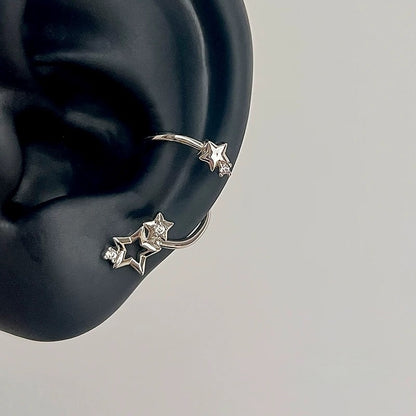 Swirling Star Conch Earrings