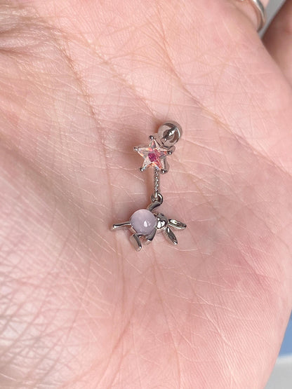 Starglide Bunny Helix Earrings