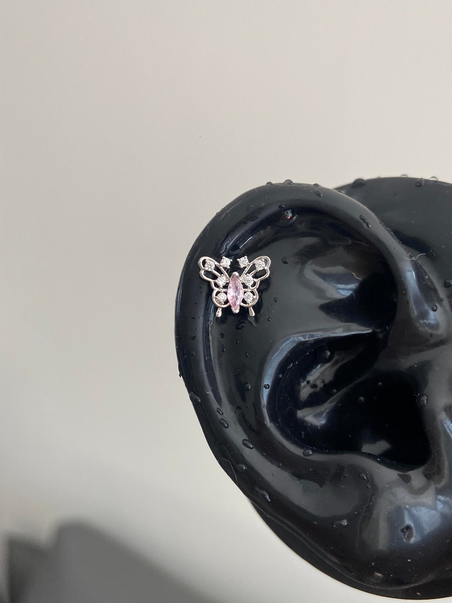 Rosa Butterfly Helix Earrings