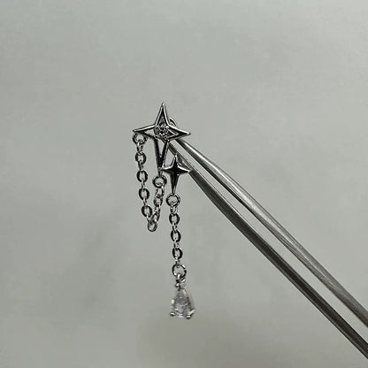 Twin Nova Helix Earrings