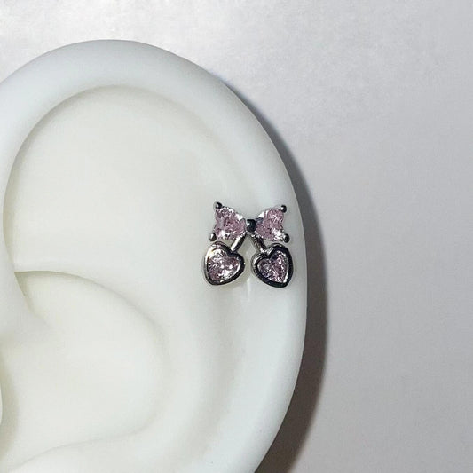 Cherrybow Helix Earrings