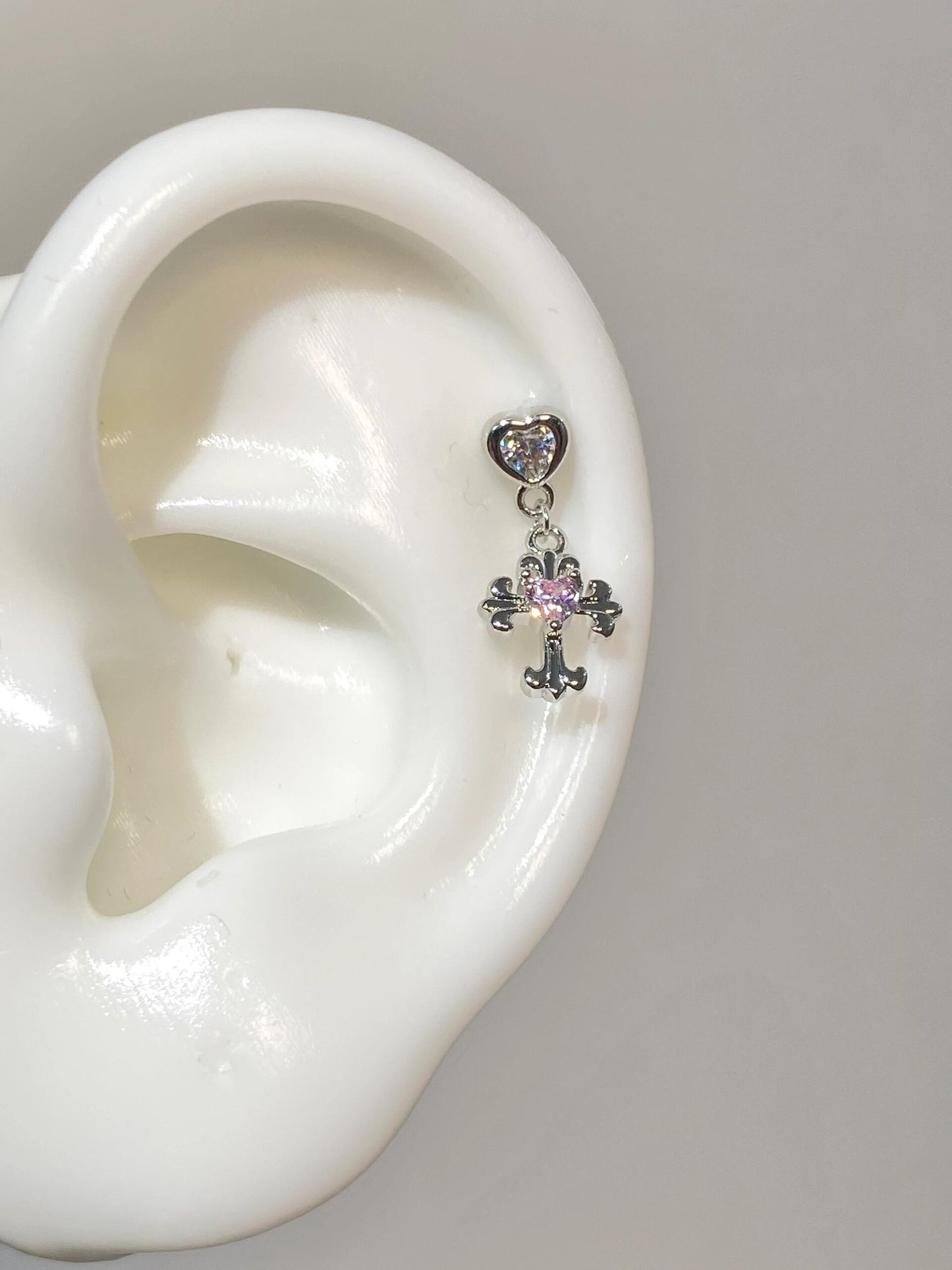 Divine Drop Helix Earrings