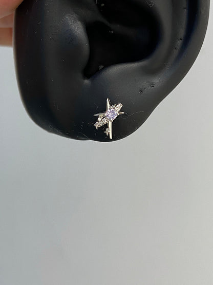 Starlight Dagger Helix Earrings