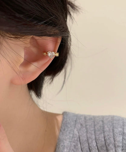 Love Pierce Cuff Conch Earrings