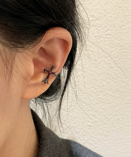 Nyxfang Cuff Conch Earrings