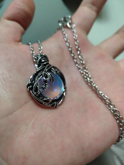 Elderflower Orb Necklace