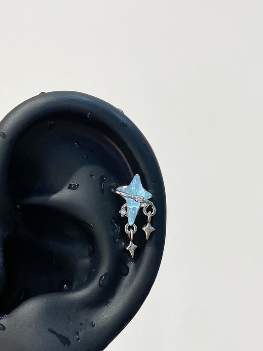 Regalia Star Helix Earrings