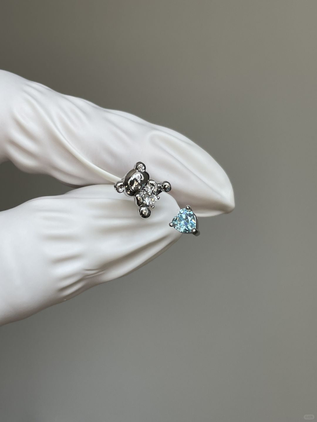 Icy Bear Helix Earrings