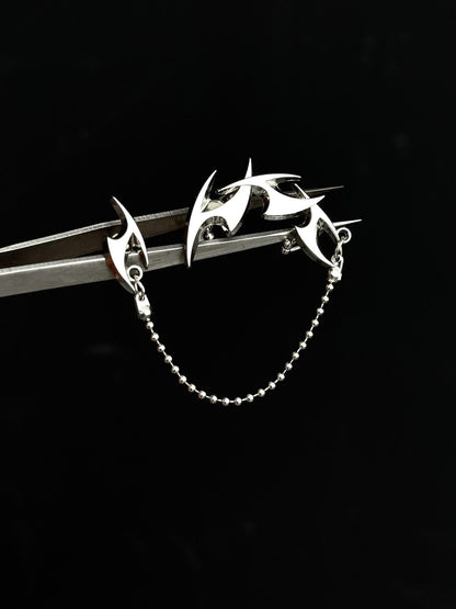 Razorwing Chain Earrings