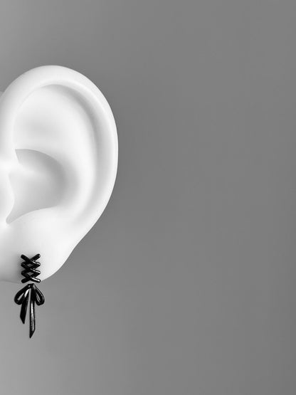 Lace Drop Helix Earrings
