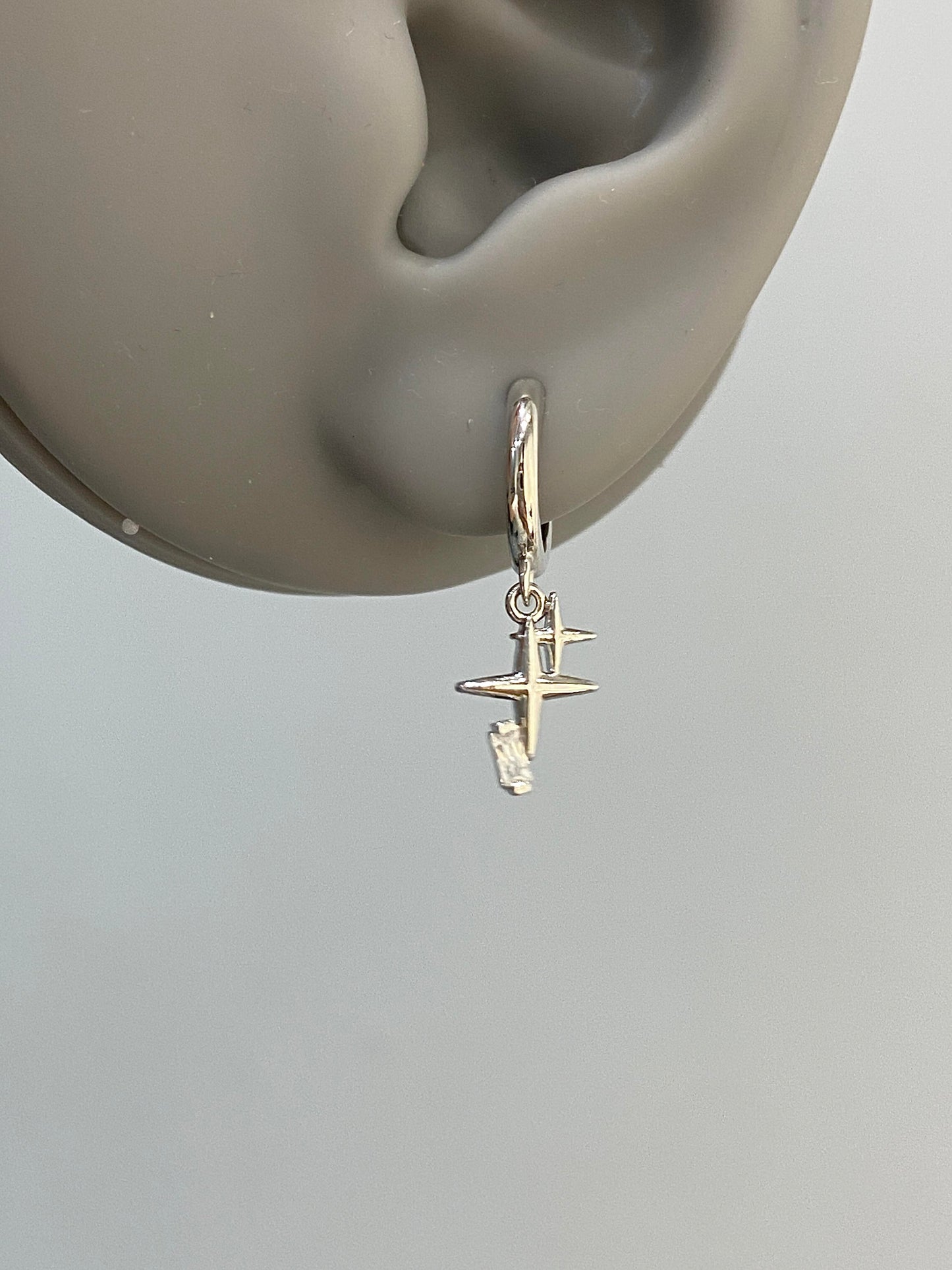 Hanging Stars Helix Earrings